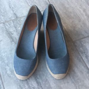 J. Crew Womens Espadrille Wedge Size US 8 1/2